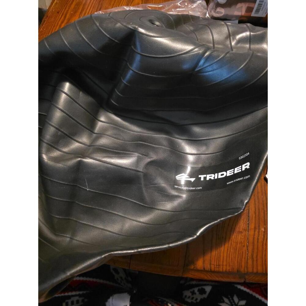 Trideer Exercise Yoga Ball Black, Anti Burst L (58-65cm) Missing Pump